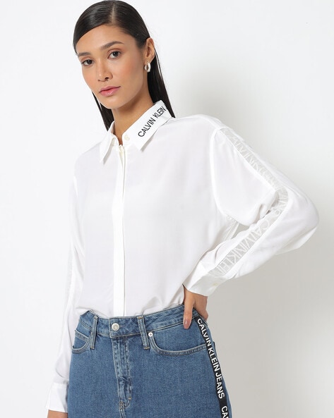Buy White Shirts for Women by Calvin Klein Jeans Online 