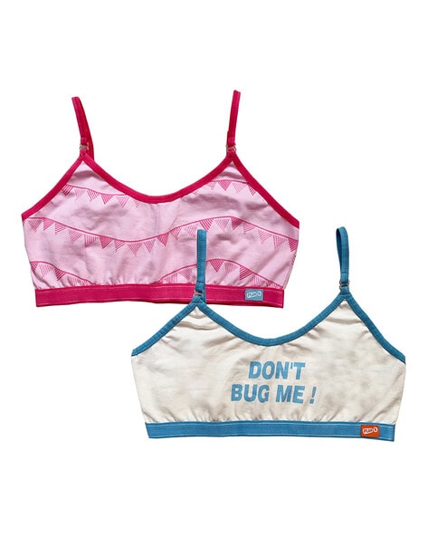 Buy Pink Bras & Bralettes for Girls by You Got Plan B Online
