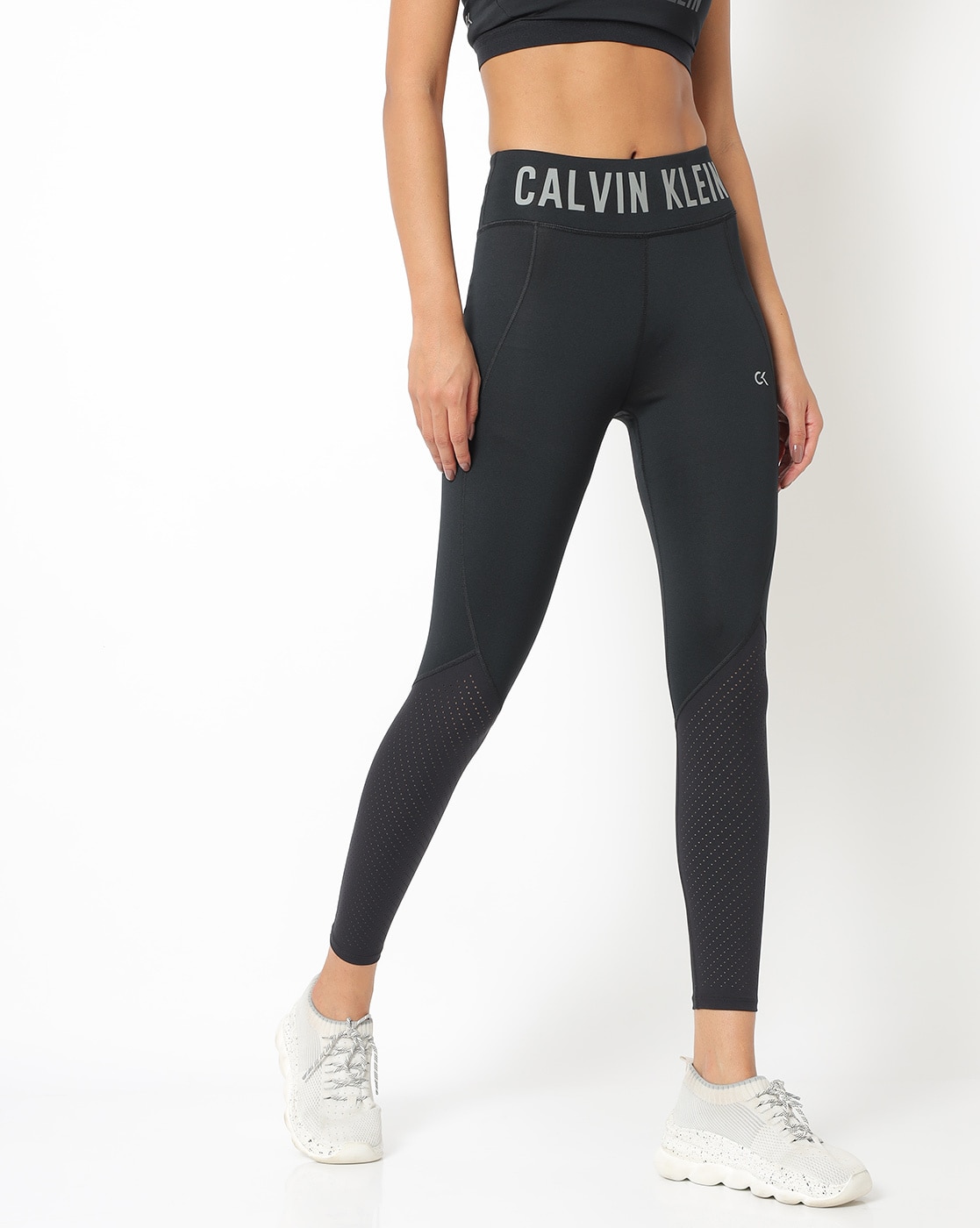 Calvin Klein Adjustable Waist Athletic Leggings for Women