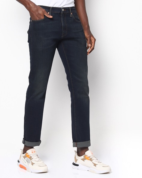 levi's washed slim fit jeans