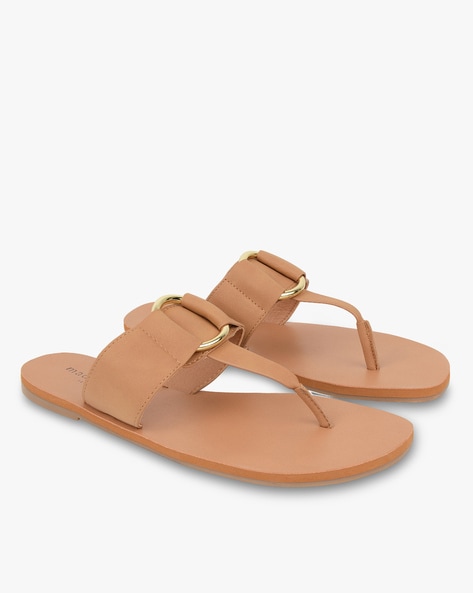 steve madden brown flat sandals