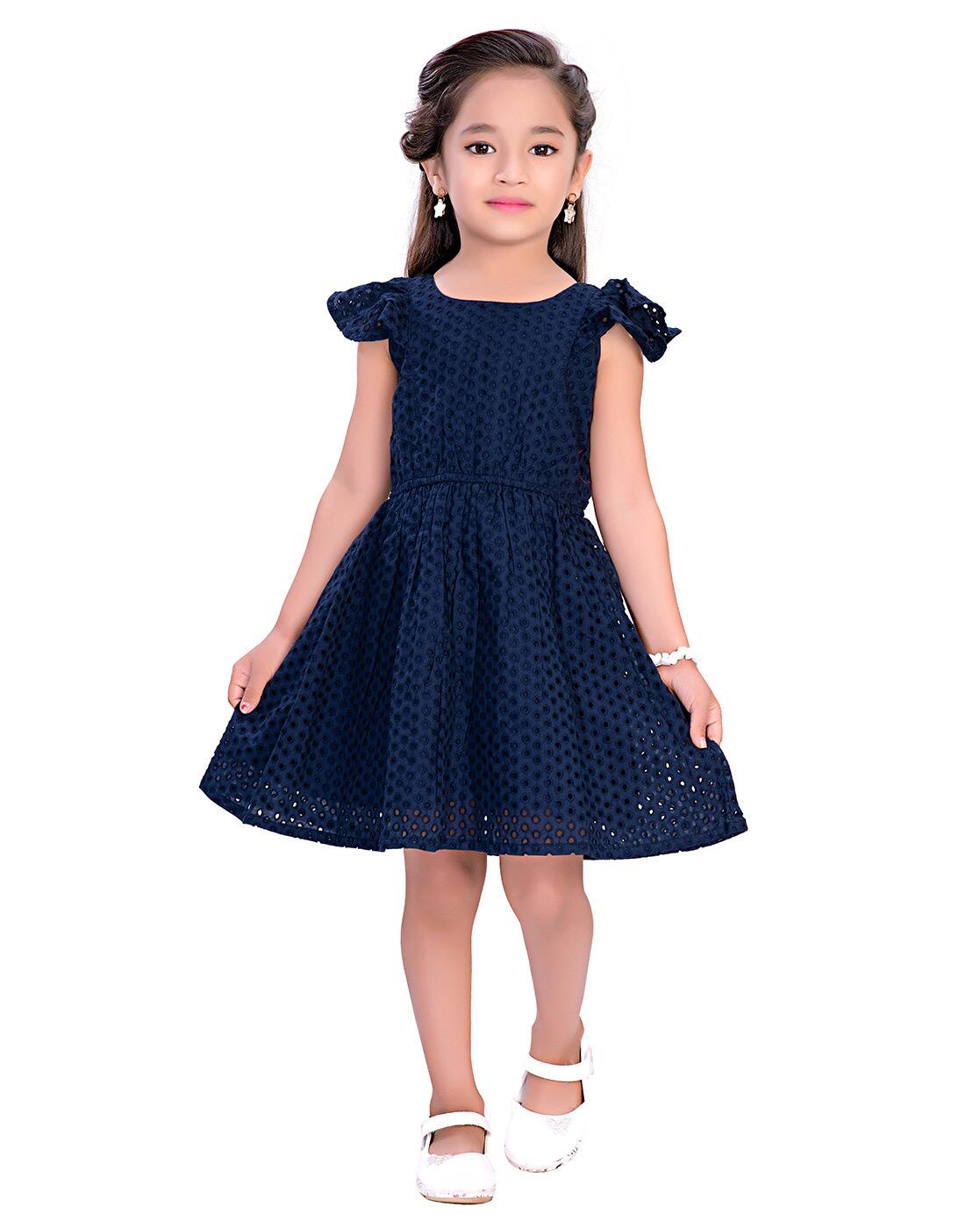 Navy Blue Dresses \u0026 Frocks for Girls 