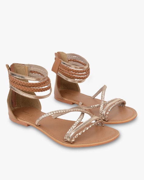 Journee Collection Women's Zailie Gladiator Sandal | Famous Footwear