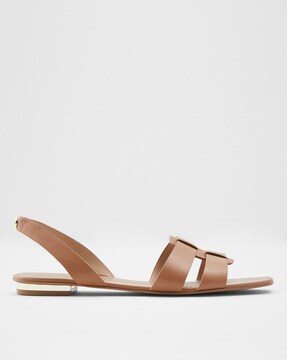 Buy Brown Flat Sandals for Women by Aldo Online Ajio