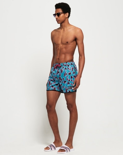 Superdry echo racer swim on sale short