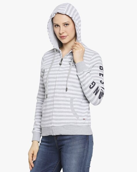 Lee cooper zip 2025 thru hoody ladies