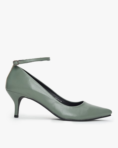 Jade green court sales shoes