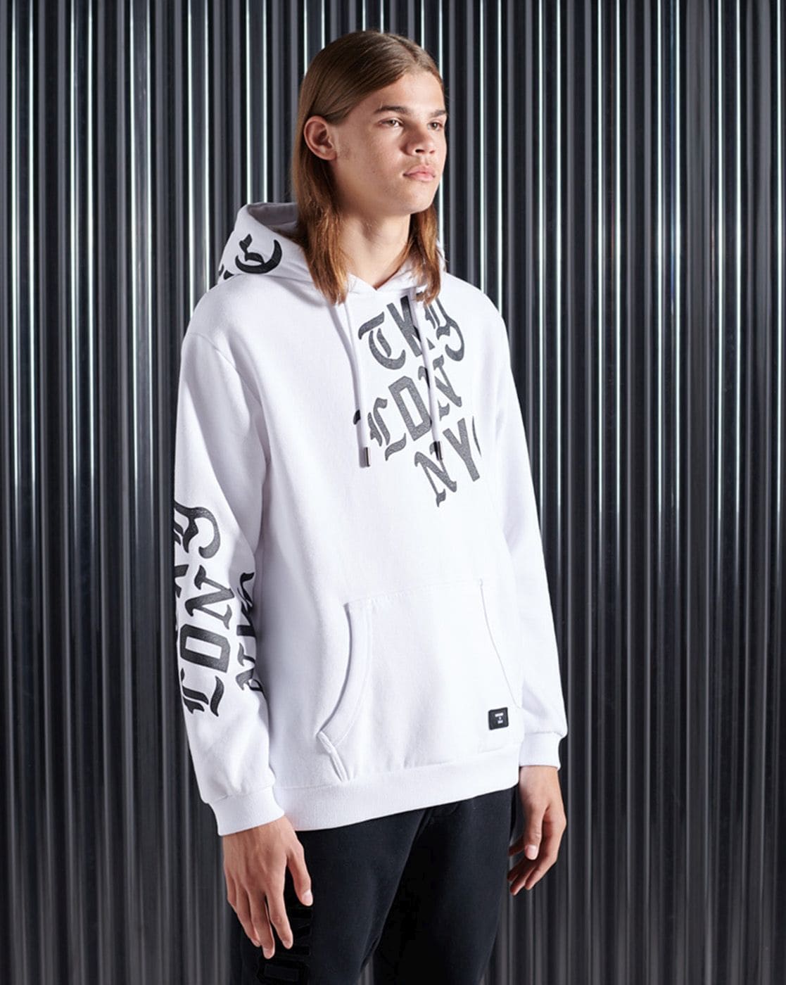 superdry white sweatshirt