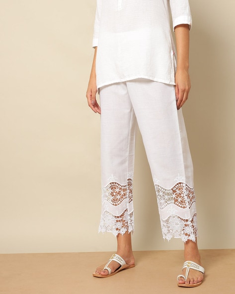 Buy white 2025 pants online