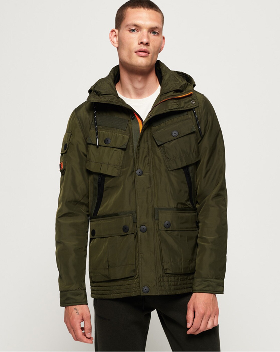 ajio superdry jackets