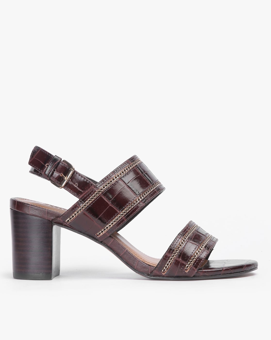 Buy Brown Heeled Sandals for Women by Dune London Online | Ajio.com