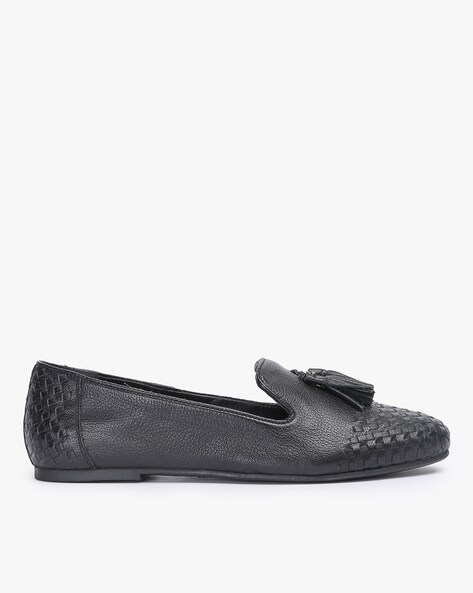 dune london black loafers