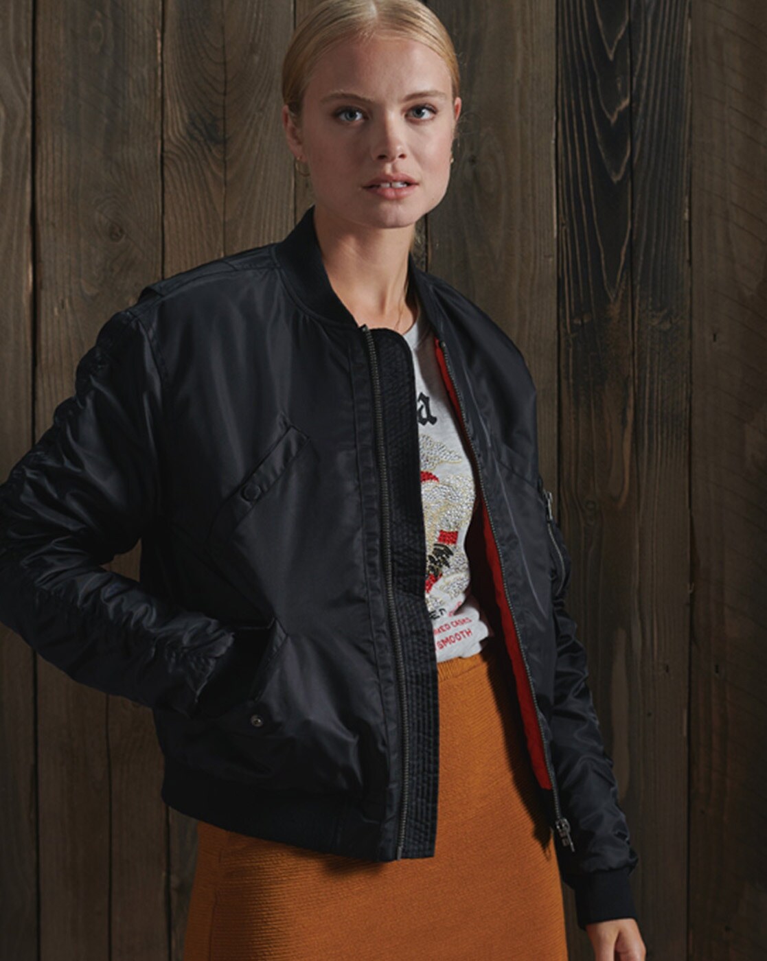 superdry flight bomber jacket womens