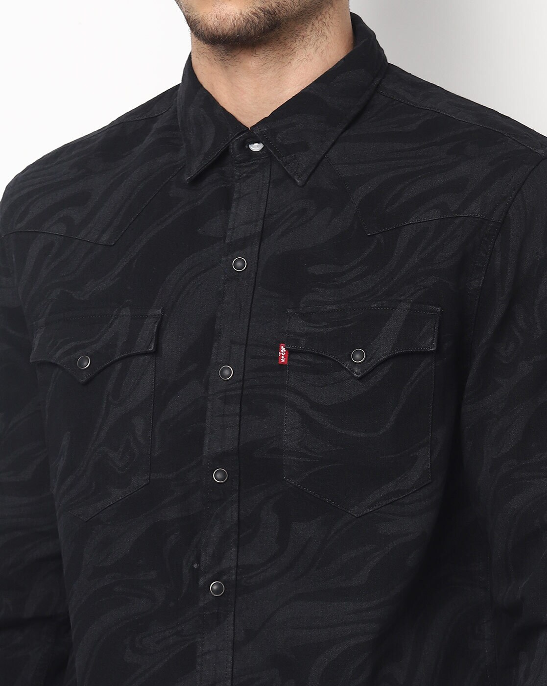 Buy Black Shirts for Men by LEVIS Online Ajio