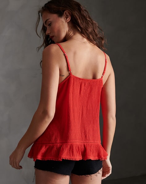 Cami Top with Adjustable Straps