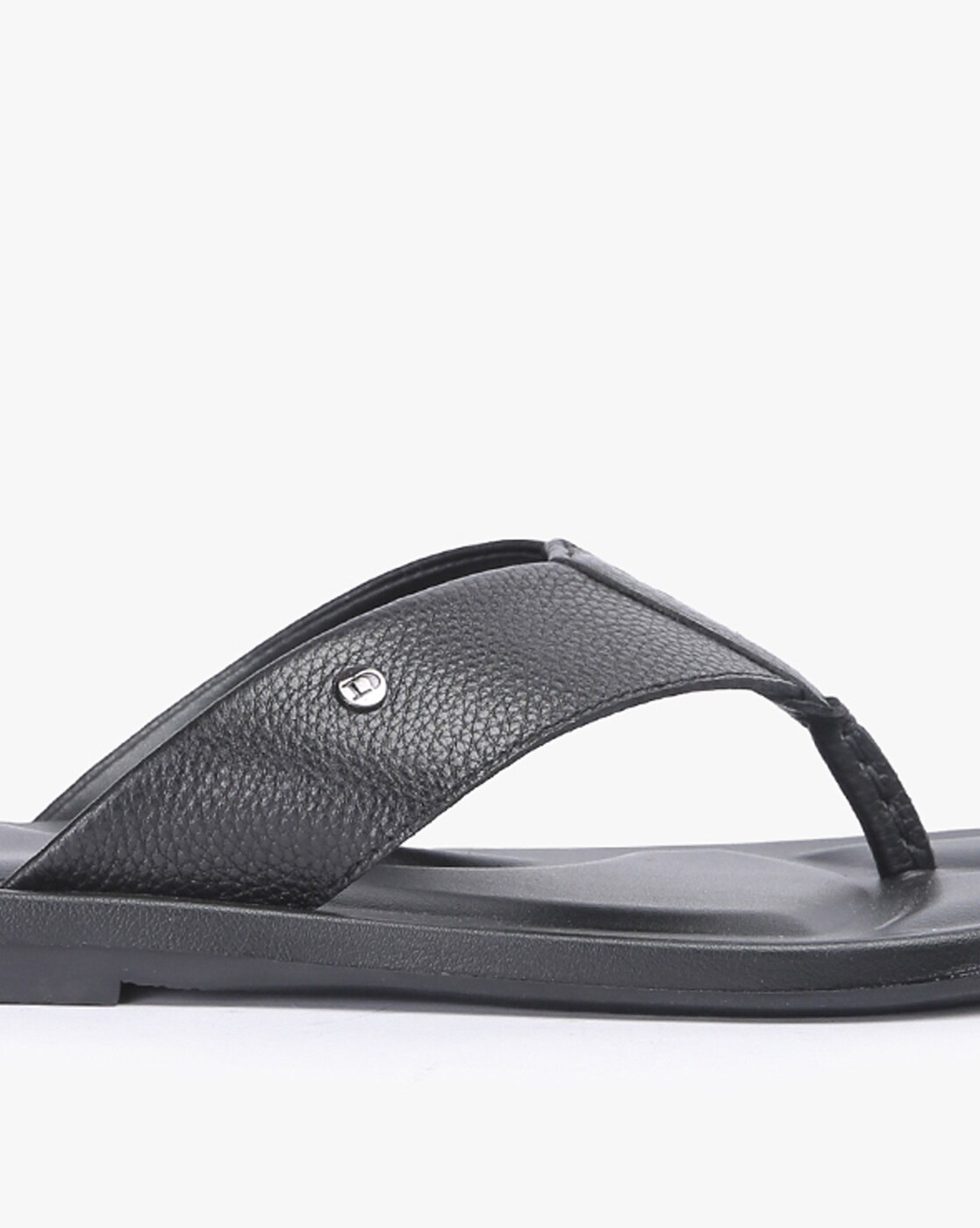 THE ROW Ginza two-tone leather and suede platform flip flops | NET-A-PORTER