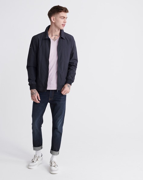 Collared shop harrington jacket