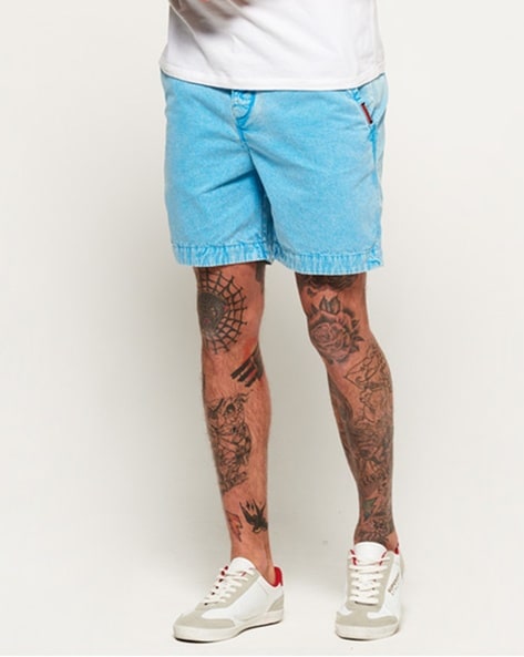 Superdry blue sale shorts