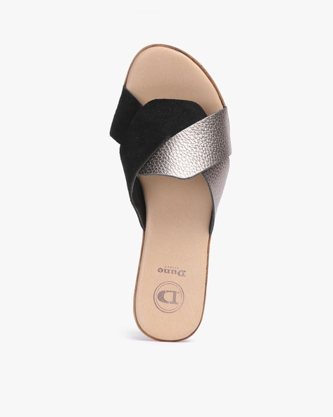 Buy Black Heeled Sandals for Women by Dune London Online Ajio