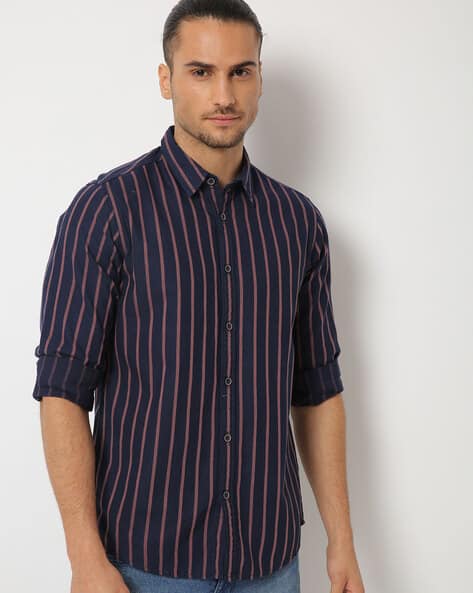 Buy Navy Blue Shirts for Men by Pepe Jeans Online