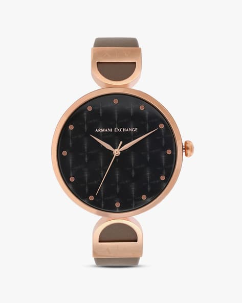 ARMANI EXCHANGE AX5329 Analog Watch with Leather Strap