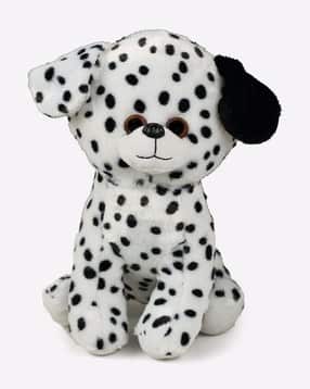 Big Eyes Dalmation Dog Soft Toy-image-1