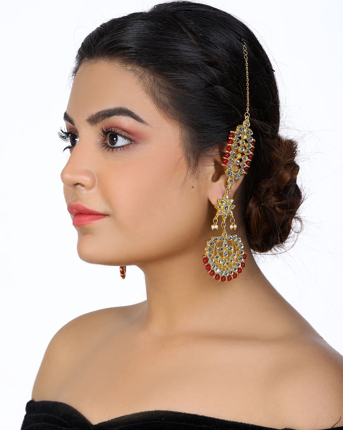 Get Meraki Madhubani Wooden Earrings at  790  LBB Shop