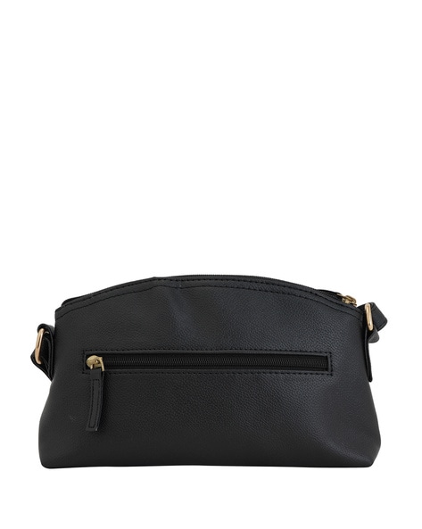 Directly from Japan, brand name used packaging] CELINE Triomphe Leather  Crossbody Shoulder Bag Black Vintage Old 37az8j - Shop solo-vintage  Messenger Bags & Sling Bags - Pinkoi