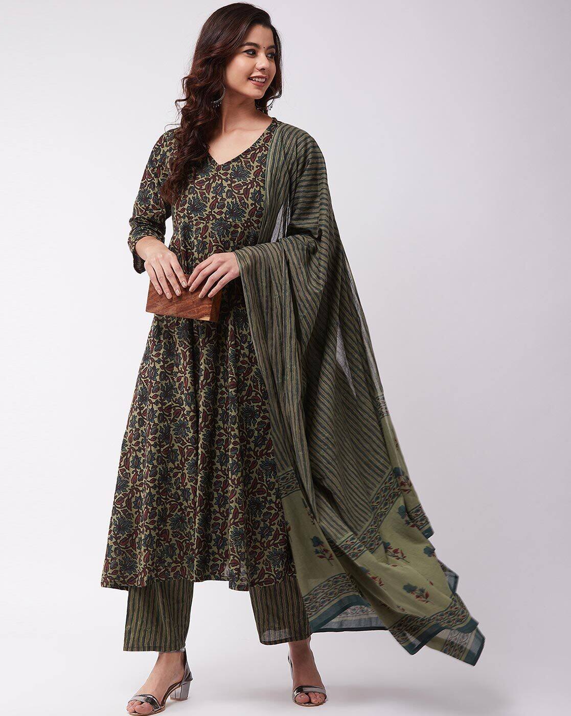 ajio anarkali suits