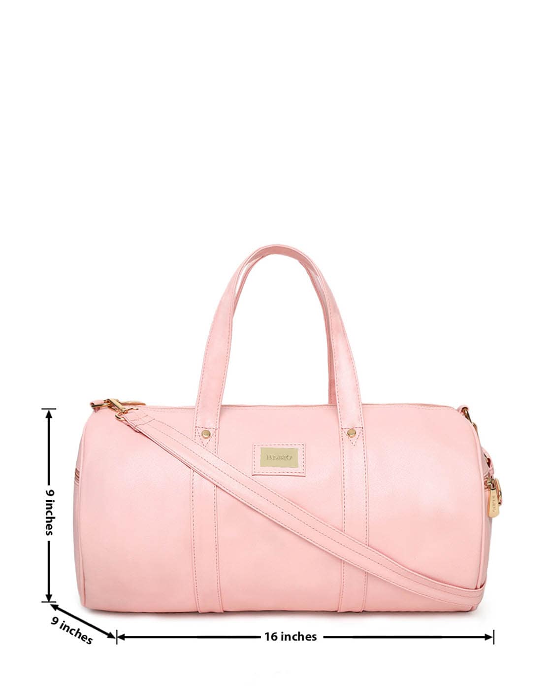 pink guess travel bag