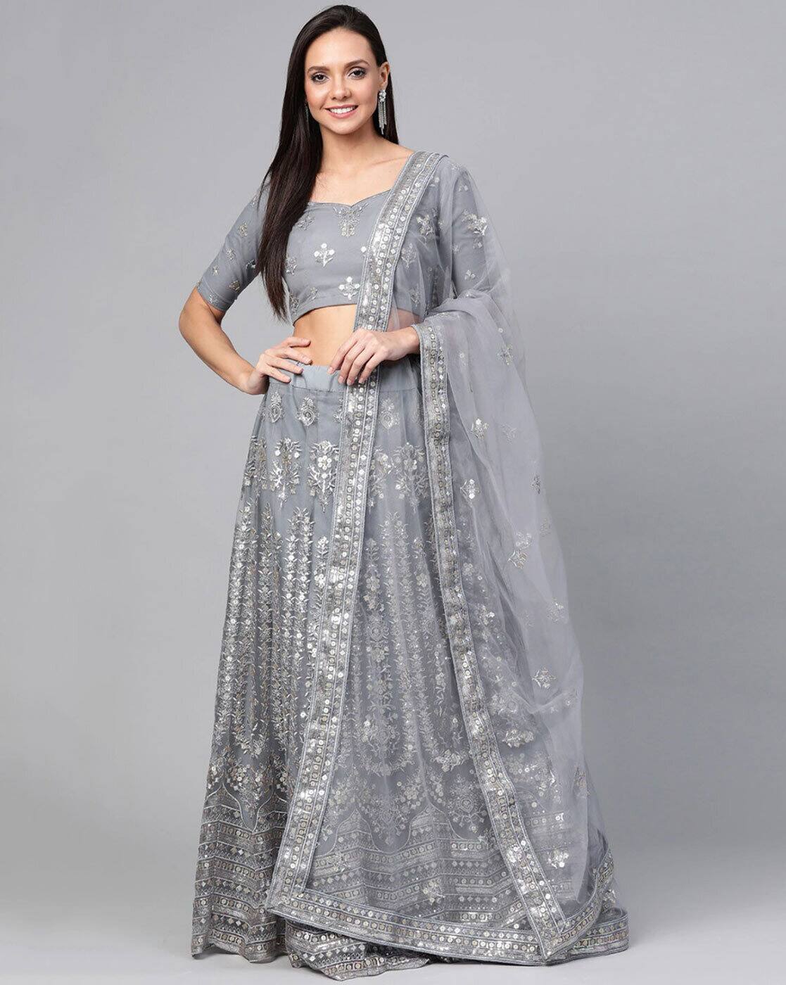 grey choli