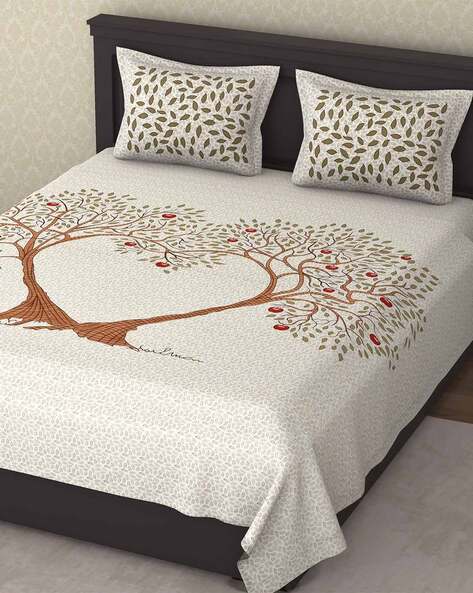 Brown Bedsheets For Home Kitchen, What Is King Size Bedsheet