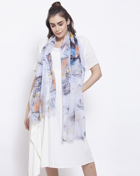 Abstract Print Stole Price in India