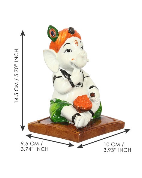 Buy White Showpieces & Figurines for Home & Kitchen by Ecraftindia Online |  