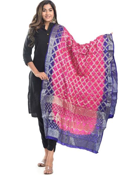 Printed Traditional Dupatta Price in India