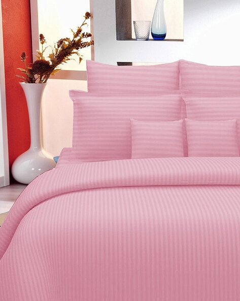 Light Pink Bedsheets For Home, Pink King Size Bed Sheets