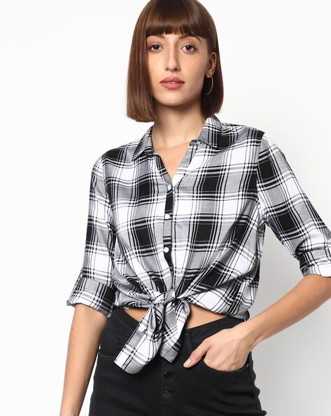 Buy Black Shirts for Women by DNMX Online