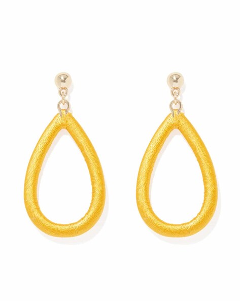 Barse Yellow Quartz Statement Earrings | Dillard's