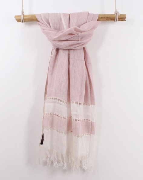 Heathered Scarf with Tassels Price in India