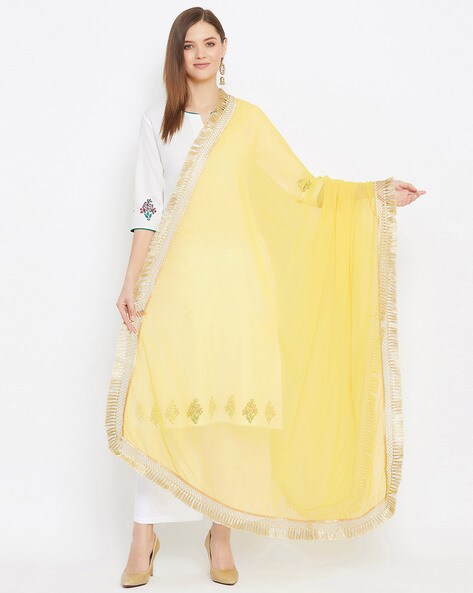 Dupatta with Tassels Price in India