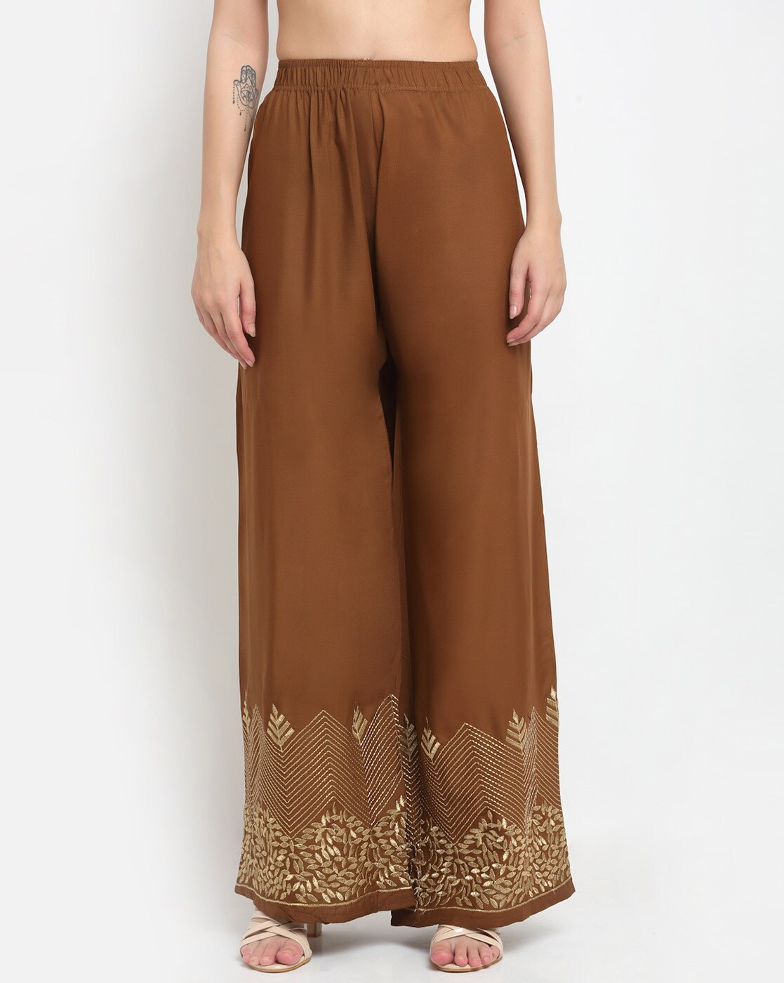 Buy Brown Trousers  Pants for Women by Wknd Online  Ajiocom