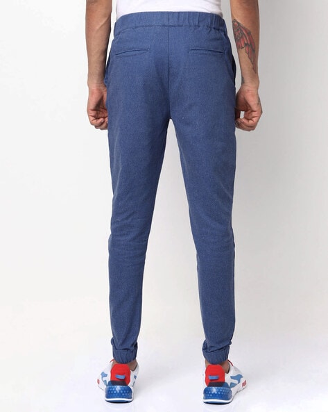 Men Cotton Joggers with Insert Pockets