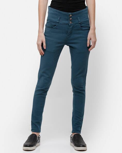 Buy Teal Jeans \u0026 Jeggings for Women by 