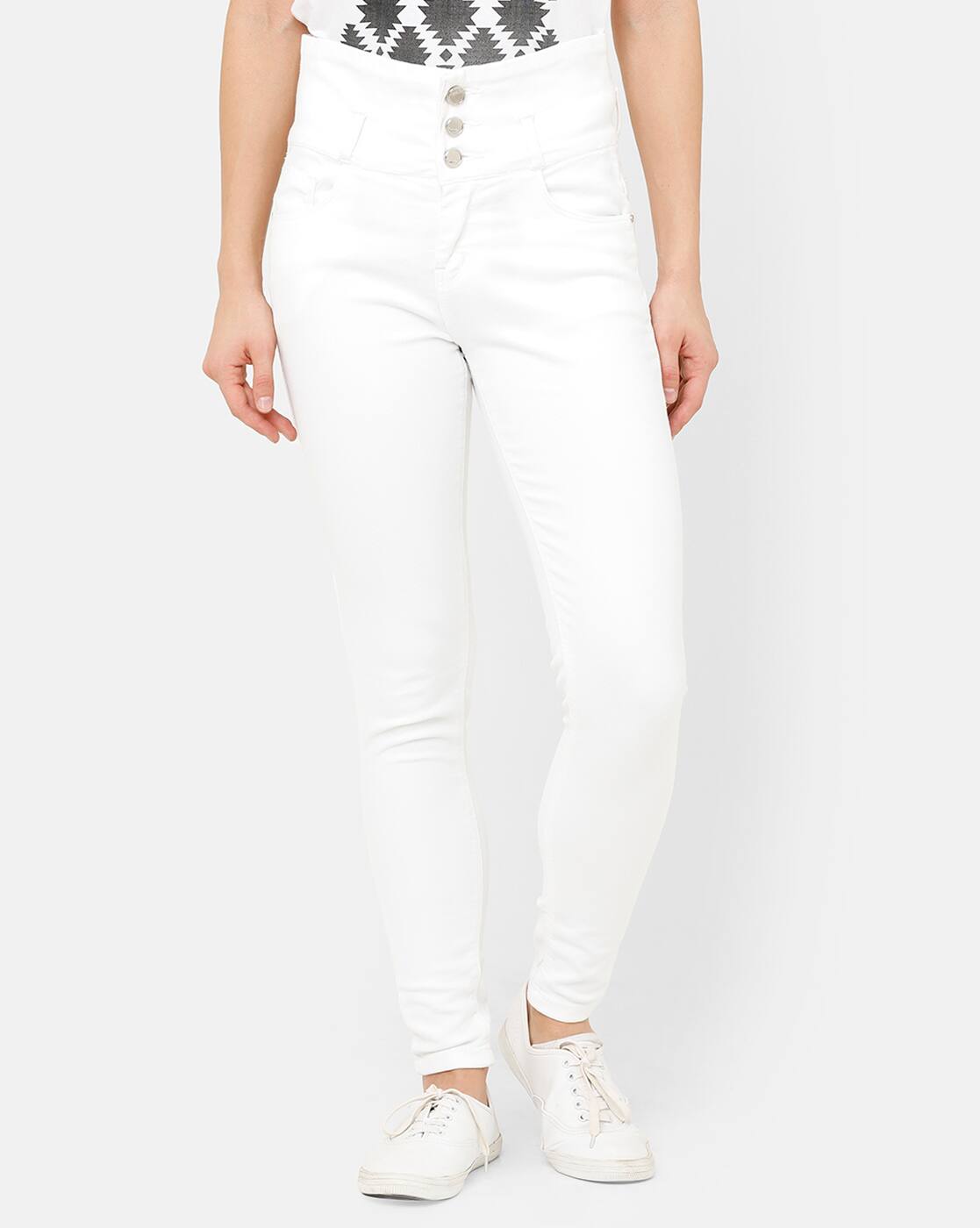 Buy White Jeans \u0026 Jeggings for Women by 