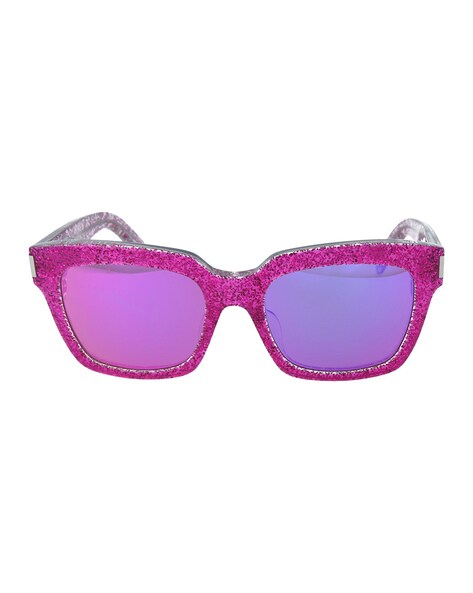 ysl pink glitter sunglasses