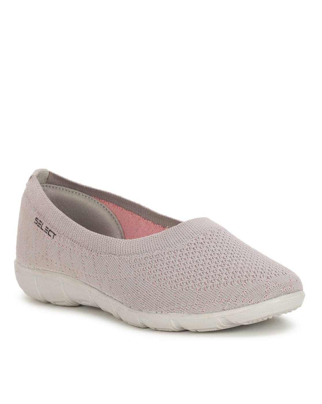 grey flat shoes