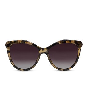 cat eye leopard print sunglasses