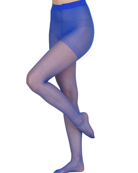 Buy Blue Socks u0026 Stockings for Women by THE DANCE BIBLE Online | Ajio.com
