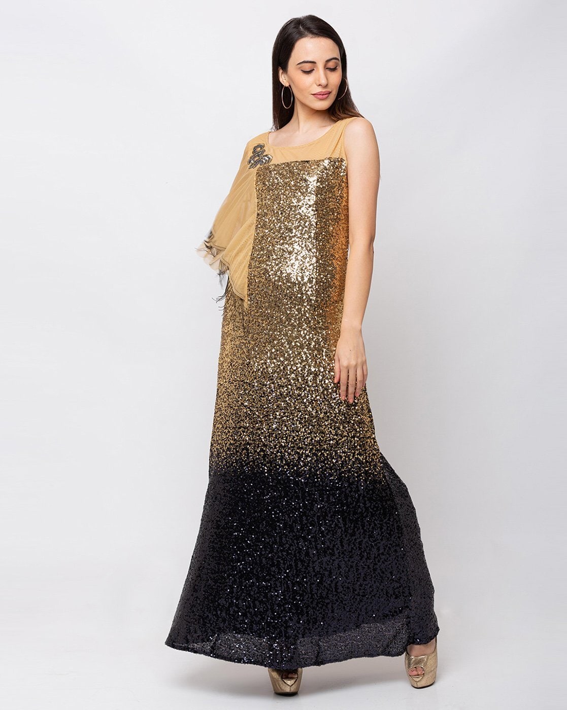 AL Midas Rose Gold Gown – GlamEdge Dress & Gown