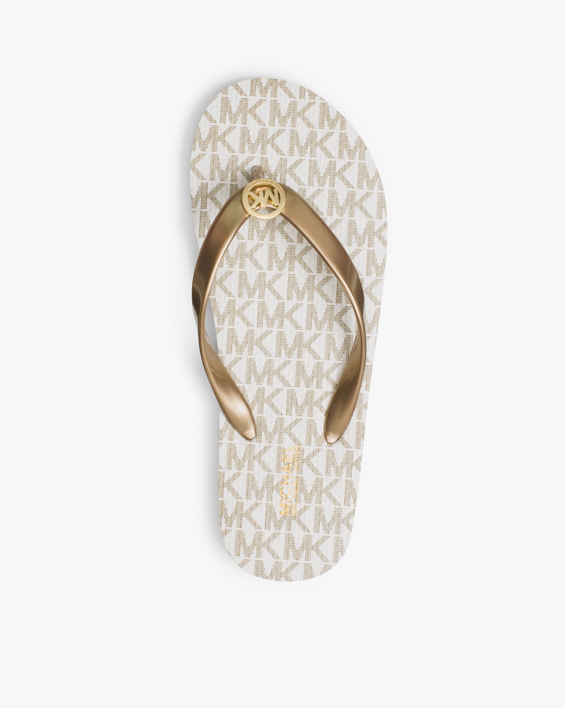 Printed Thong Strap Flip Flops